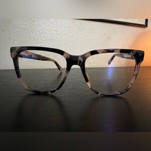 Quay Wired Oversized blue light glasses